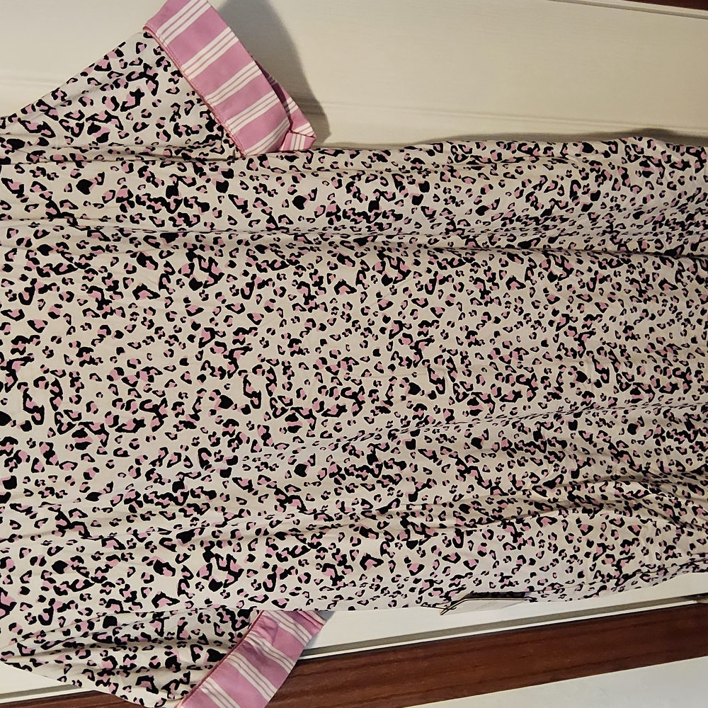 1 NWT Pink and Black Animal Print Women's Sleepwear - Picture 7 of 7